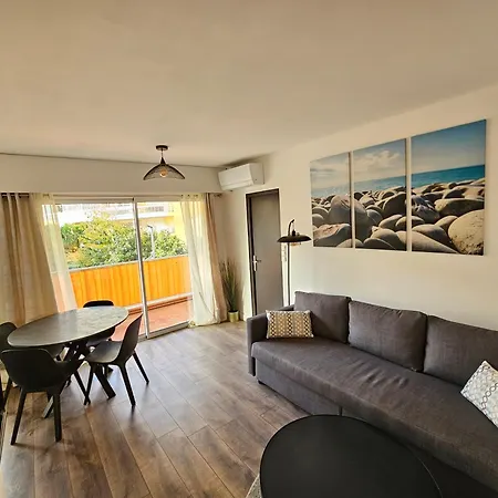 2 Pieces Lumineux, Proche Plage, Parking, Clim, Hippodrome Cagnes-sur-Mer Exterior photo