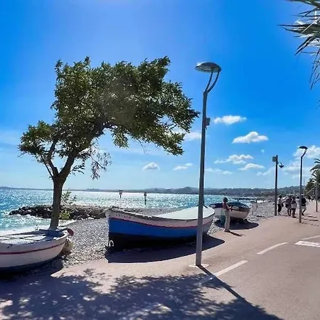 2 Pieces Lumineux, Proche Plage, Parking, Clim, Hippodrome Cagnes-sur-Mer Exterior photo